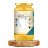 Organic Natural Sahiwal Desi Cow Ghee By Curdley | Great Source Of Energy Healthy & Nutrients Desi Cow Ghee For Brain Health | (1 Litr) 33.8 Ounce Jar Pack